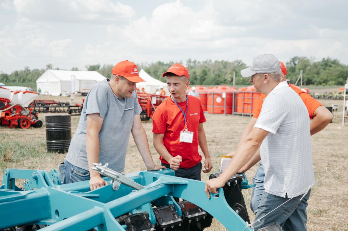 День поля Липецкой области 2021г. село Бруслановка