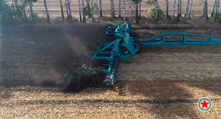 Легкий дисковый лущильник Вектор МЛ-14000