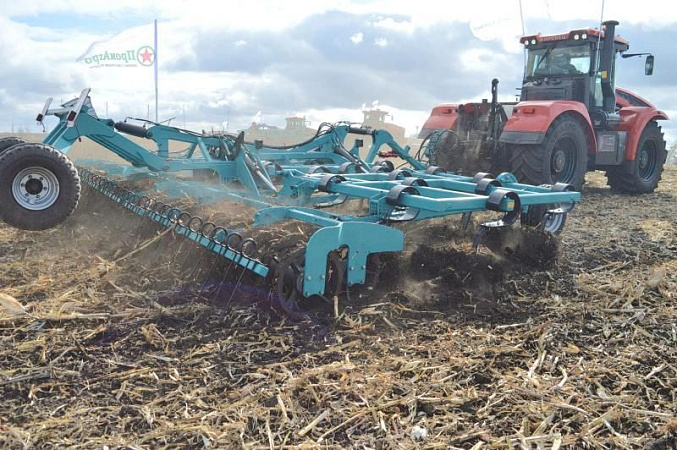 КСС-6701пс 01 01 00-001 Культиватор стерневой средний Олимп в сборе