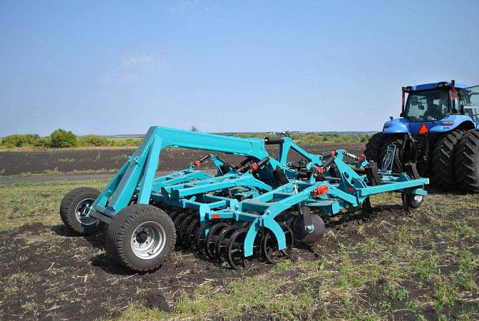 КСТМ-4204пс 01 01 00-001 Культиватор стерневой тяжелый мульчирующий Гранит в сборе